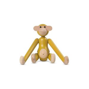 Drevená soška (výška 9, 5 cm) Monkey Mini - Kay Bojesen Denmark vyobraziť
