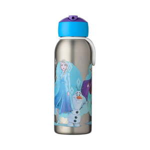 Detská fľaša z nehrdzavejúcej ocele v striebornej farbe 350 ml Frozen 2 – Mepal vyobraziť