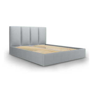 Svetlosivá dvojlôžková posteľ Mazzini Beds Juniper, 140 x 200 cm vyobraziť