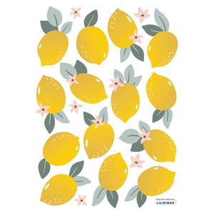 Súprava detských samolepiek 14 ks 30x42 cm Lemons – Lilipinso vyobraziť