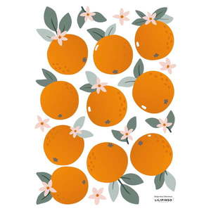 Súprava detských samolepiek 10 ks 30x42 cm Oranges – Lilipinso vyobraziť