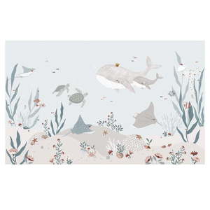Detská tapeta 400 cm x 248 cm Dreamy Seabed – Lilipinso vyobraziť