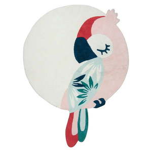 Detský koberec ø 120 cm Tropical Parrot – Lilipinso vyobraziť