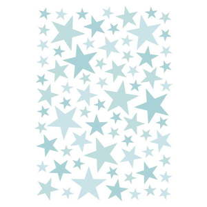 Súprava detských samolepiek 74 ks 30x42 cm Stars – Lilipinso vyobraziť