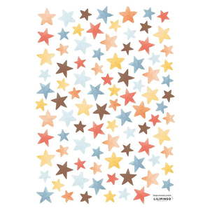 Súprava detských samolepiek 93 ks 30x42 cm Colorful Stars – Lilipinso vyobraziť