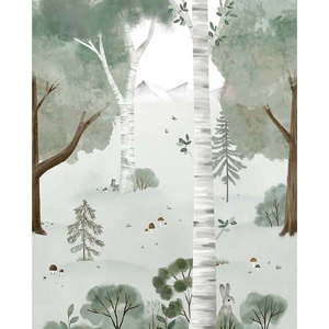 Detská tapeta 200 cm x 248 cm Birch Forest – Lilipinso vyobraziť