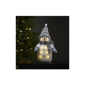 Eglo Eglo 411222 - LED Vianočná dekorácia JOYLIGHT 8xLED/0, 06W/3xAA šedá vyobraziť