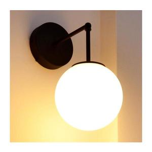 Nástenná lampa MOON 1xE27/15W/230V čierna vyobraziť