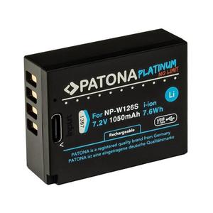 PATONA PATONA - Aku Fuji NP-W126S 1050mAh Li-Ion Platinum USB-C nabíjanie vyobraziť