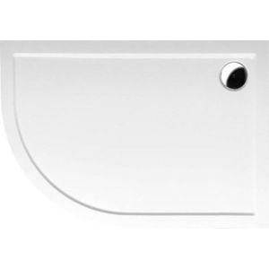 POLYSAN - RENA R sprchová vanička z liateho mramoru, štvrťkruh 120x90cm, R550, pravá, bi 65611 vyobraziť