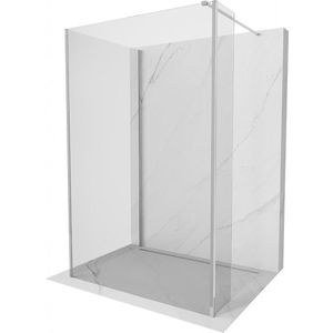 MEXEN/S - Kioto Sprchová zástena WALK-IN 110 x 105 x 40 cm, transparent, chróm 800-110-105-221-01-00-040 vyobraziť