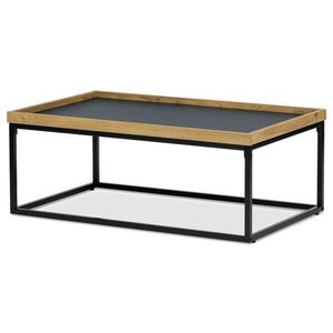 Konferenčný stôl s hranou a obvodovou podnožou, 100 x 60 x 39 cm vyobraziť