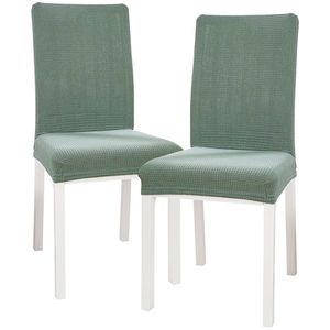 4Home Napínací poťah na stoličku Magic clean zelená, 45 - 50 cm, sada 2 ks vyobraziť