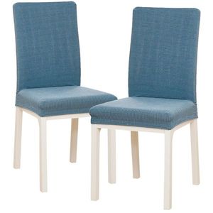 4Home Napínací poťah na stoličku Magic clean modrá, 45 - 50 cm, sada 2 ks vyobraziť