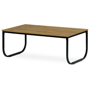Elegantný konferenčný stôl s U podnožou, 100 x 60 x 40 cm vyobraziť