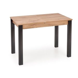Halmar Jedálenský stôl NIKO | wotan/čierna vyobraziť
