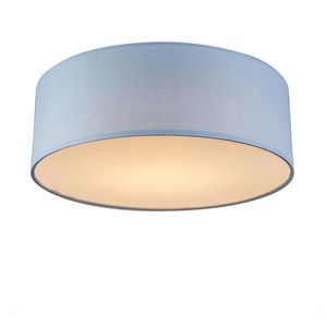 Stropná lampa modrá 30 cm vrátane LED - Drum LED vyobraziť