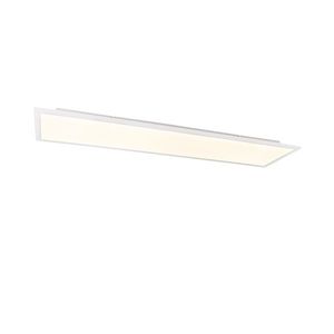 Moderné stropné svietidlo oceľové 120 cm vrátane LED 4-stupňové stmievateľné- Liv vyobraziť