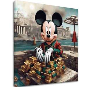 Obraz na plátne - Mickey Mouse v Luxuse | different dimensions vyobraziť