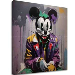 Obraz na plátne - Ochranca Mickey Mouse | different dimensions vyobraziť