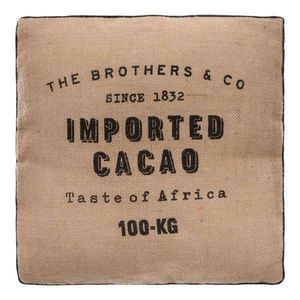 Jutový sedák Cacao vyobraziť