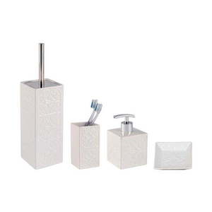 Biela keramická súprava doplnkov do kúpeľne Cordoba – Wenko vyobraziť