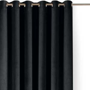 Čierny zamatový dimout záves 200x270 cm Velto – Filumi vyobraziť
