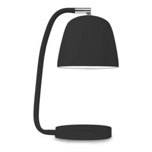 Čierna stolová lampa s kovovým tienidlom (výška 28 cm) Newport – it's about RoMi vyobraziť