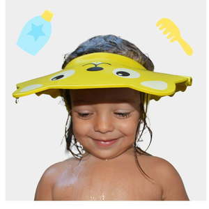 Žltá ochranná čiapka do sprchy - Rocket Baby vyobraziť