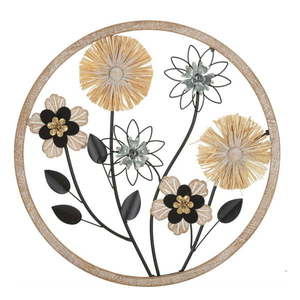 Kovová nástenná dekorácia Floral – Mauro Ferretti vyobraziť