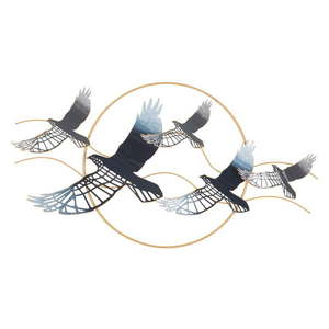 Kovová nástenná dekorácia 91x50 cm Birds – Mauro Ferretti vyobraziť