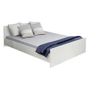 Biela dvojlôžková posteľ 160x200 cm Kale – Kalune Design vyobraziť