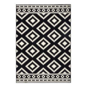 Čierno-biely koberec Hanse Home Gloria Ethno, 80 × 150 cm vyobraziť