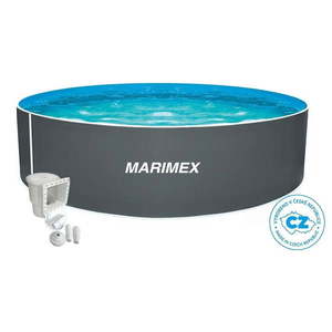 Bazén s pevnou konštrukciou ø 305 cm hĺbka 91 cm Orlando – Marimex vyobraziť