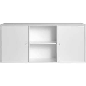 Biela nízka závesná komoda 133x61 cm Mistral – Hammel Furniture vyobraziť