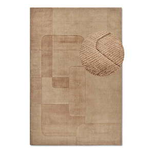 Béžový ručne tkaný vlnený koberec 80x150 cm Charlotte – Villeroy&Boch vyobraziť