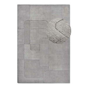 Sivý ručne tkaný vlnený koberec 160x230 cm Charlotte – Villeroy&Boch vyobraziť