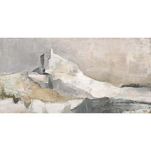 Obraz s ručne maľovanými prvkami 140x70 cm Nordic Shapes – Malerifabrikken vyobraziť