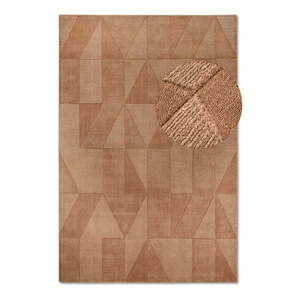 Hnedý ručne tkaný vlnený koberec 80x150 cm Ursule – Villeroy&Boch vyobraziť