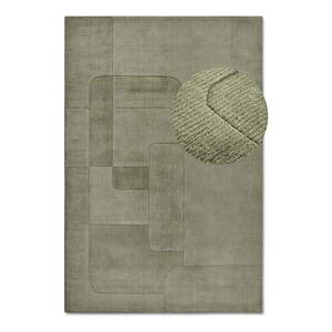 Zelený ručne tkaný vlnený koberec 190x280 cm Charlotte – Villeroy&Boch vyobraziť