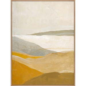 Ručne maľovaný obraz 90x120 cm Yellow Field – Malerifabrikken vyobraziť