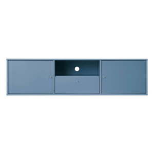 Modrý TV stolík 161x42 cm Mistral – Hammel Furniture vyobraziť