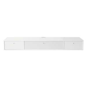 Biely TV stolík 176x22 cm Mistral – Hammel Furniture vyobraziť