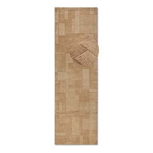 Béžový ručne tkaný vlnený behúň 80x250 cm Wilhelmine – Villeroy&Boch vyobraziť