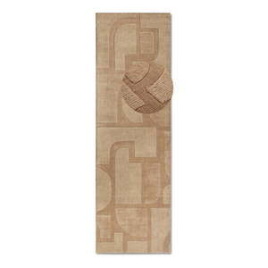 Béžový ručne tkaný vlnený behúň 80x250 cm Alexis – Villeroy&Boch vyobraziť