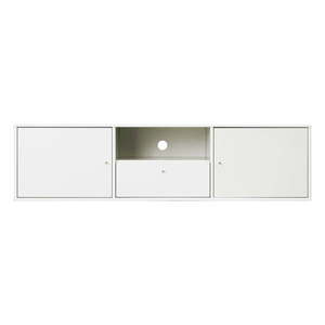 Biely TV stolík 161x42 cm Mistral – Hammel Furniture vyobraziť