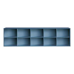 Modrá závesná knižnica 220x61 cm Mistral – Hammel Furniture vyobraziť