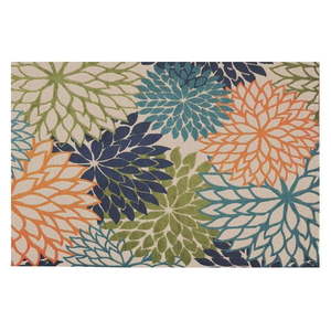 Prateľný koberec s prímesou bavlny 100x150 cm Geo Flowers – Conceptum Hypnose vyobraziť