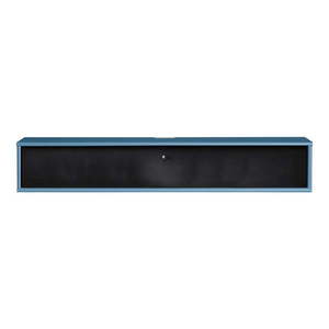 Čierno-modrý TV stolík 133x22 cm Mistral – Hammel Furniture vyobraziť