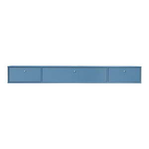 Modrý TV stolík 176x22 cm Mistral – Hammel Furniture vyobraziť